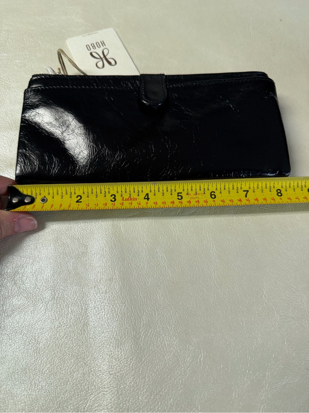 HOBO Black Leather Continental Wallet - Picture 8 of 8